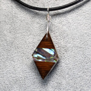 Edelholz mit Abalone