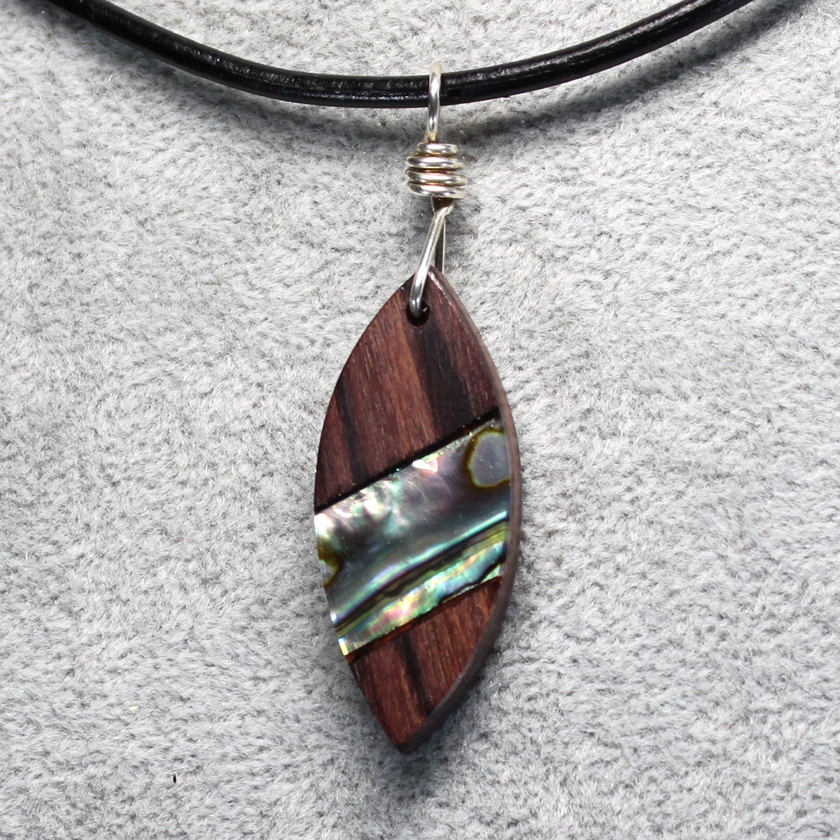 Edelholz mit Abalone – Bild 2