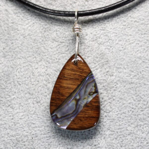 Edelholz mit Abalone