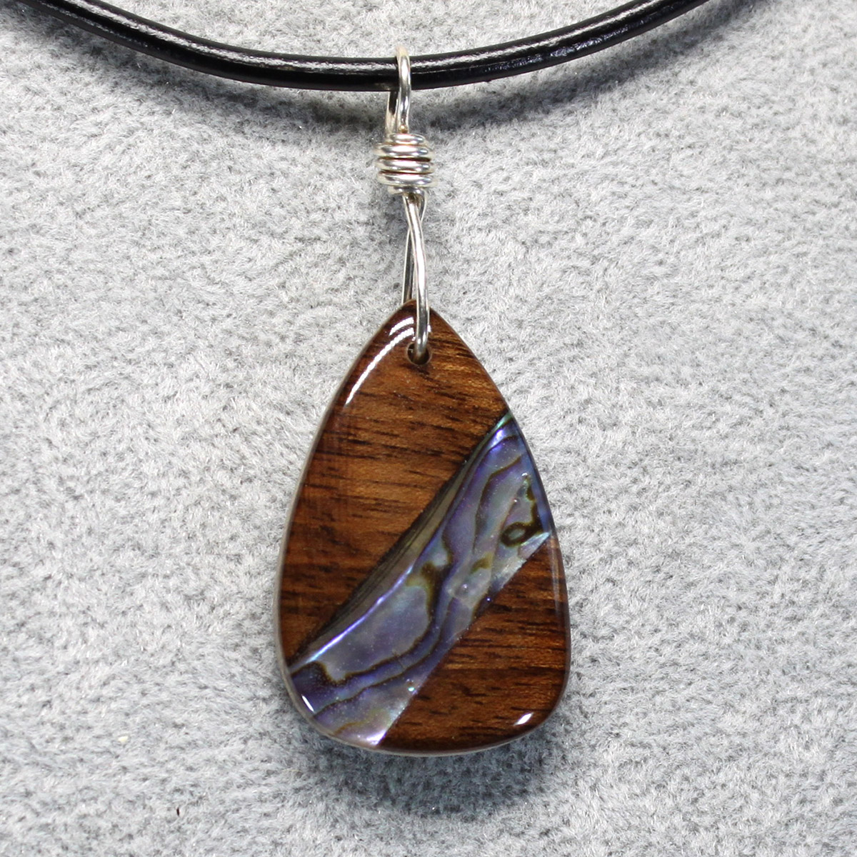 Edelholz mit Abalone – Bild 2