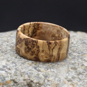 Olivenholz Massivholz Ring (stark gemasert)